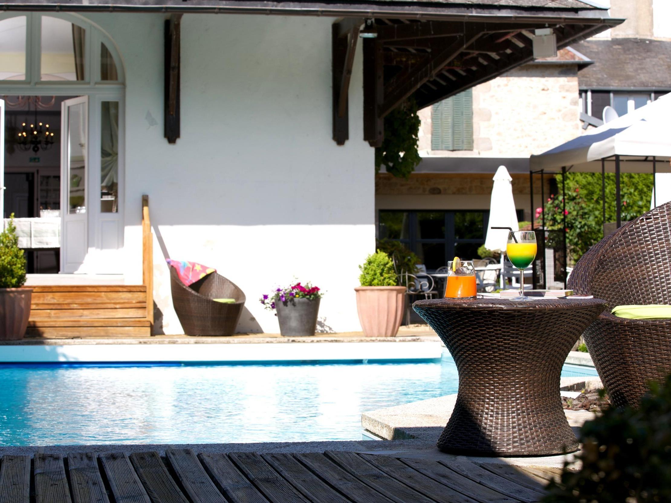 Logis Hotel Restaurant Nougier Saint-Étienne-de-Fursac Exteriér fotografie