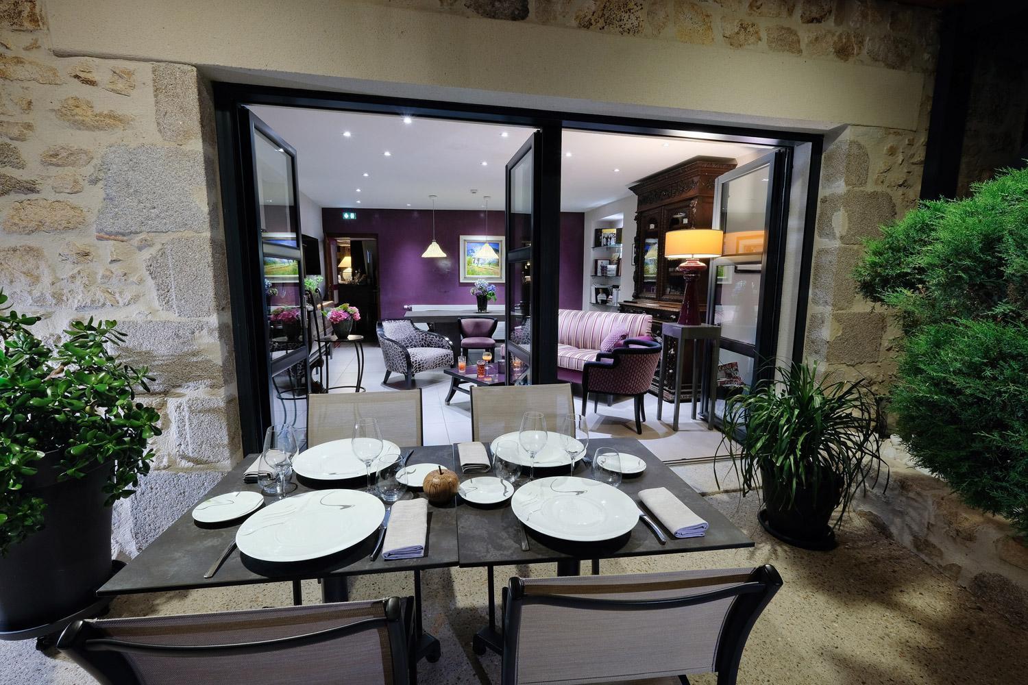 Logis Hotel Restaurant Nougier Saint-Étienne-de-Fursac Exteriér fotografie