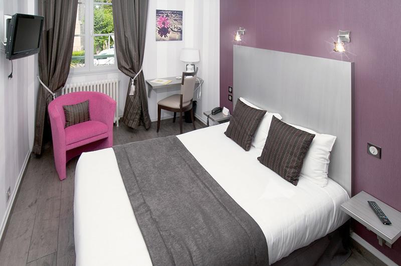 Logis Hotel Restaurant Nougier Saint-Étienne-de-Fursac Pokoj fotografie